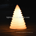 Christmas ornaments LED glowing tower lamp led Christmas tree decorations USB rechargeable used indoor/outdoor